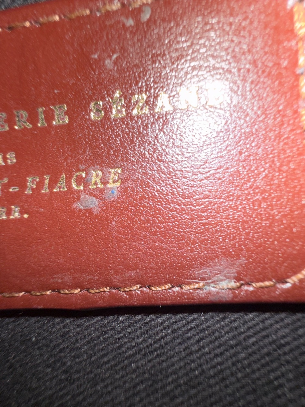Sezane Milo Classic Bag in Chocolate Crocodile Print - Picture 10 of 16